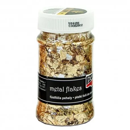PENTART SZLAGMETAL PŁATKI 100ML MIX SREBRO/ZŁOTO
