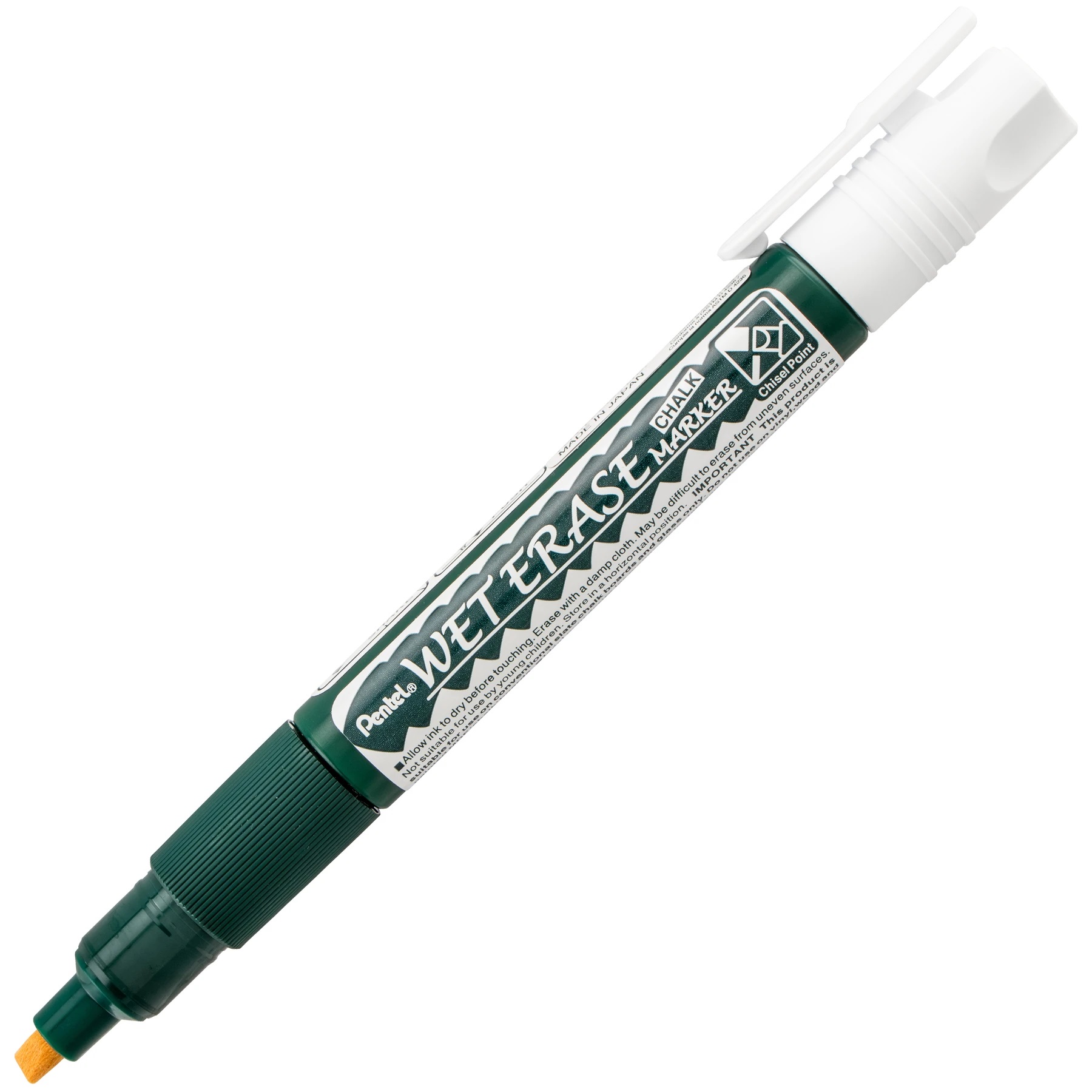 PENTEL MARKER KREDOWY 1.5 – 4 MM KOŃCÓWKA PŁASKA BIAŁY