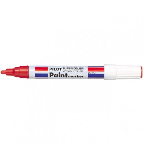 PILOT Marker olejny M - czerwony