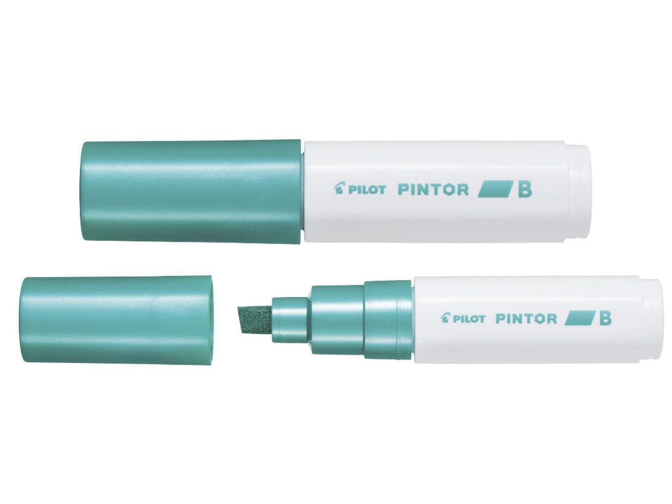 PILOT PINTOR B 8 mm - METALLIC GREEN - marker z farbą