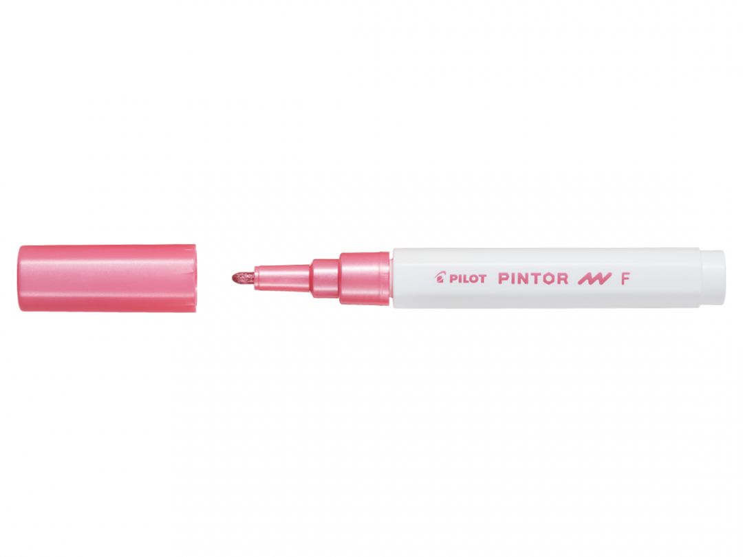PILOT PINTOR F 1.0 mm - METALLIC PINK - marker z farbą