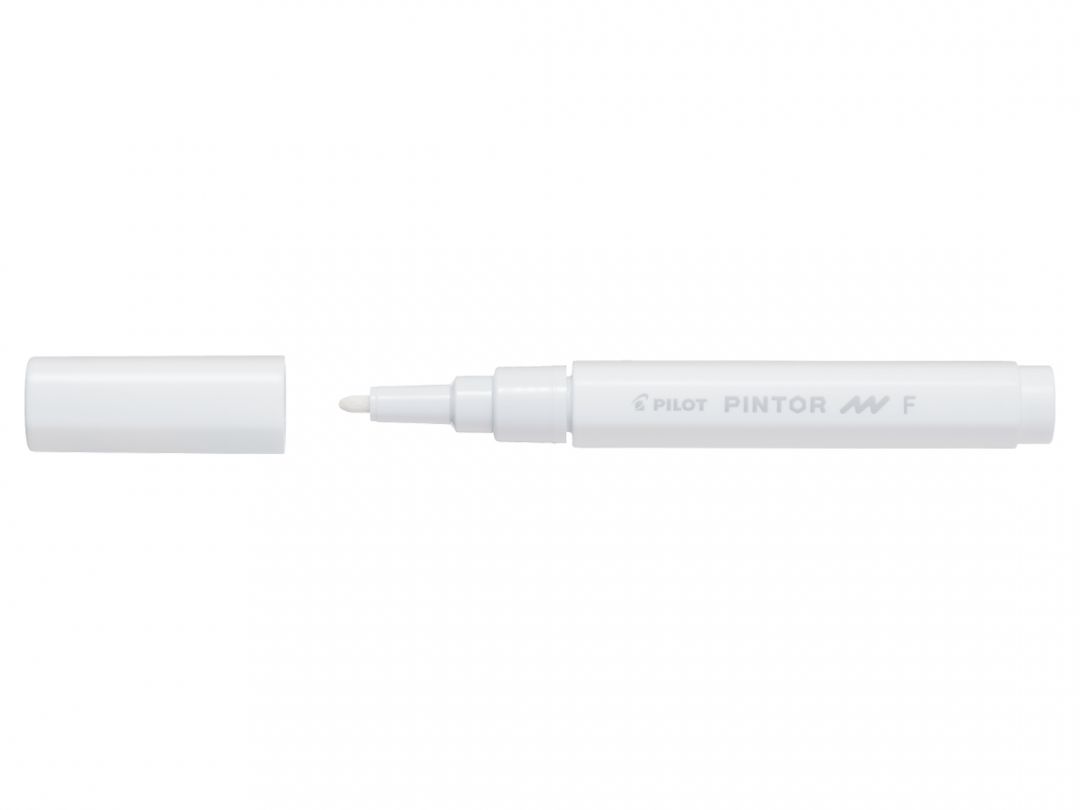 PILOT PINTOR F 1.0 mm - WHITE - marker z farbą