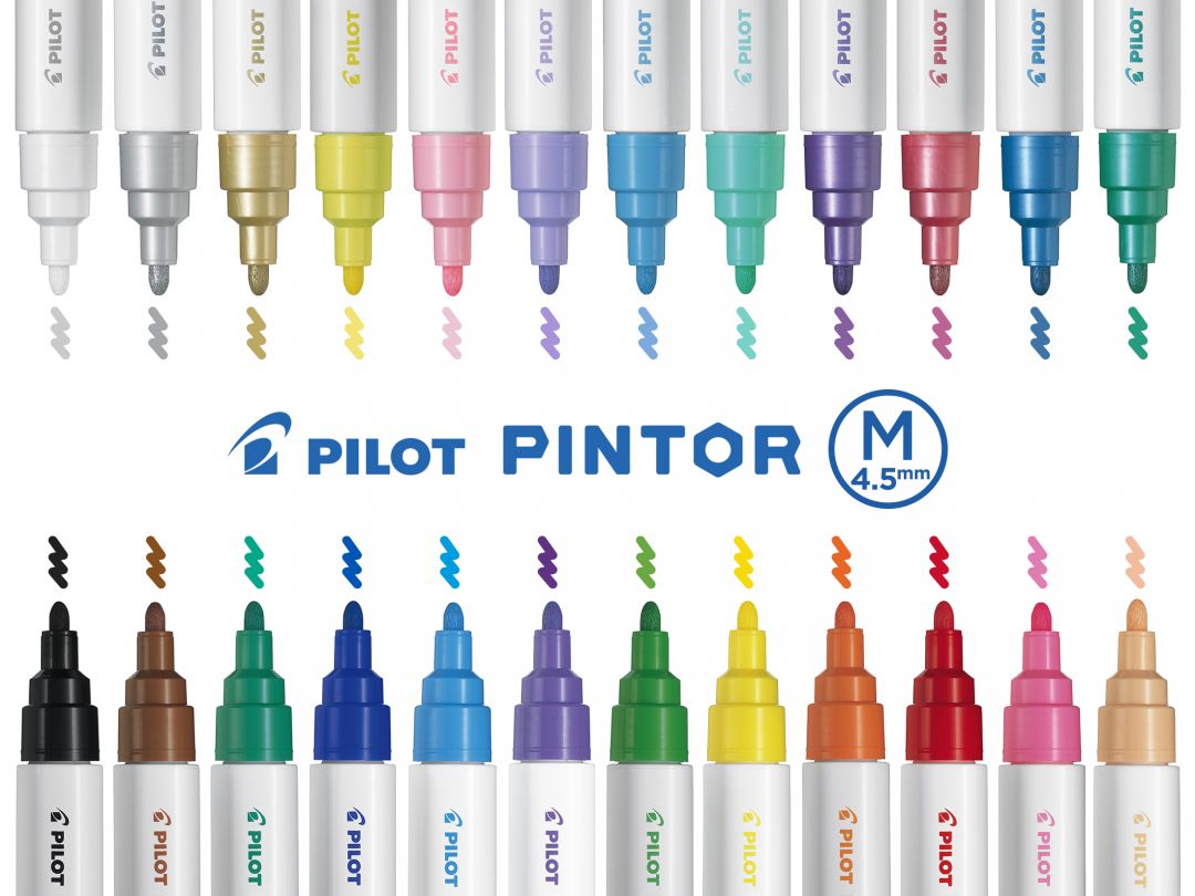 PILOT PINTOR M 1.4 mm - PASTEL BLUE - marker z farbą