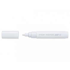 PILOT PINTOR M 1.4 mm - WHITE - marker z farbą