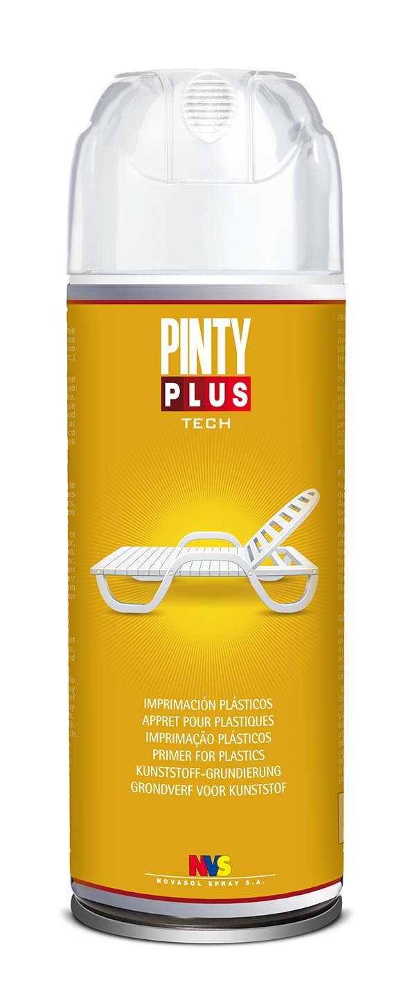 PINTYPLUS TECH GESSO Plastic Primer 400ml - grunt w spray\'u do powierzchni plastikowych