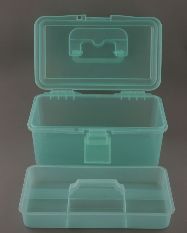 Plastikowa kasetka malarska podwójna ZIELONA