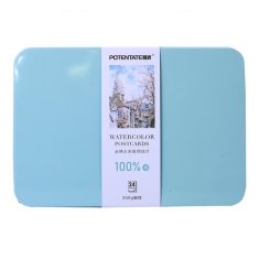 Potentate pocztówki do akwareli 100% bawełna HP (gładki) 105x155mm 24 kartki