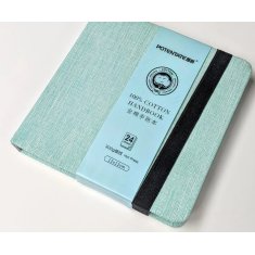 Potentate szkicownik do akwareli HP (gładki) 100% bawełna 300g 120x120mm 24 kartki