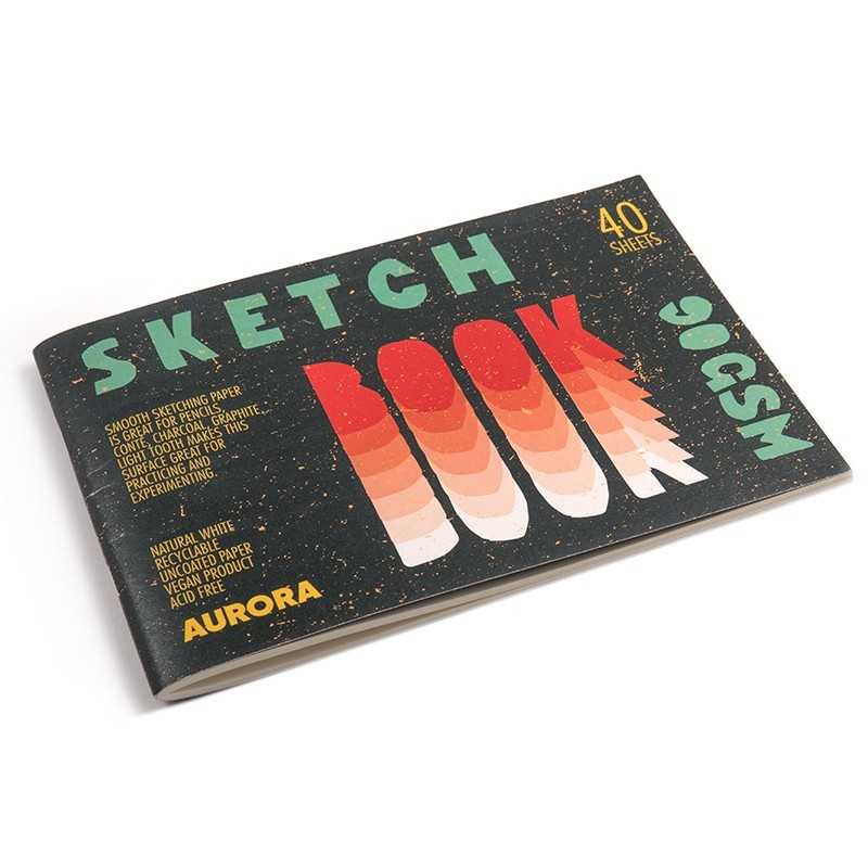 POZIOMY SZKICOWNIK BRISTOL LIGHTG /40 ARK/ 16,6X24 CM
