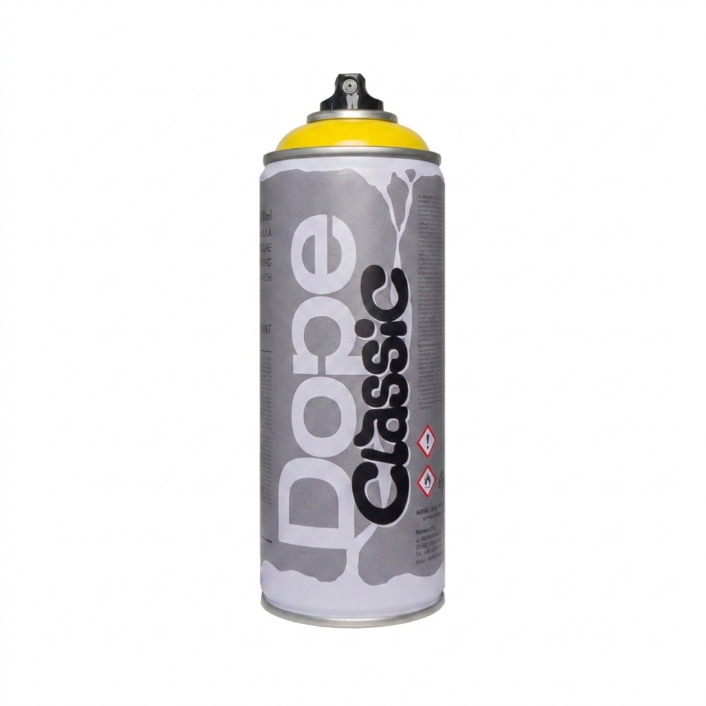 RABEKO DOPE CLASSIC D-011 SUNNY YELLOW 400ml - farba akrylowa w spray\'u