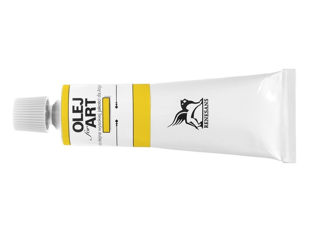 RENESANS OLEJ FOR ART 60ML 08 - ULTRAMARYNA ŻÓŁTA - farba olejna
