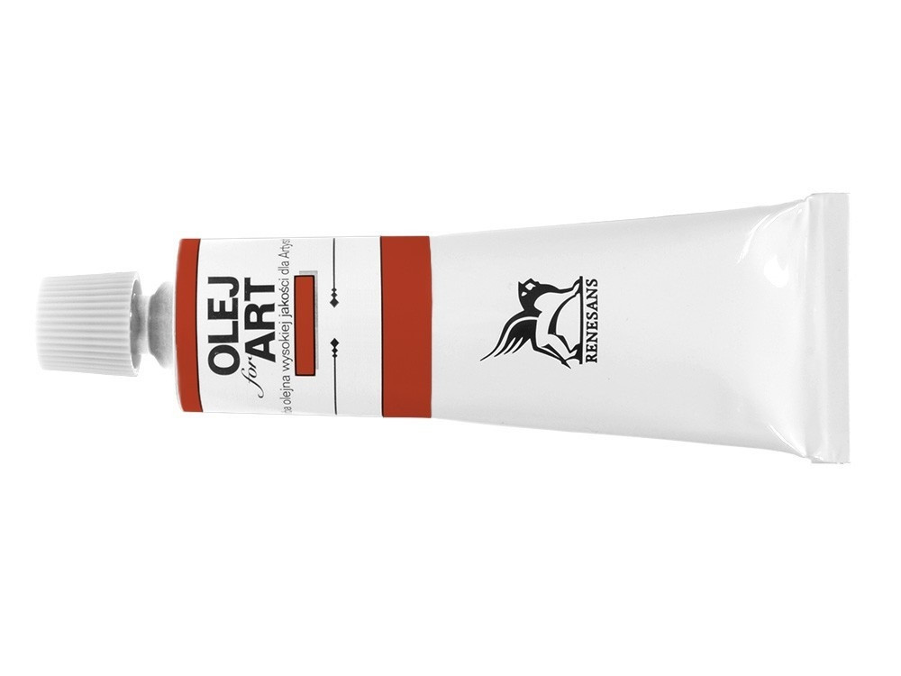 RENESANS OLEJ FOR ART 60ML 18 - CYNOBER NATURALNY - farba olejna