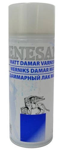 RENESANS WERNIKS DAMAROWY MATOWY W SPRAY\'U DO FARB OLEJNYCH