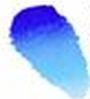 ROSA WATERCOLOR 1/1 729 BRIGHT BLUE