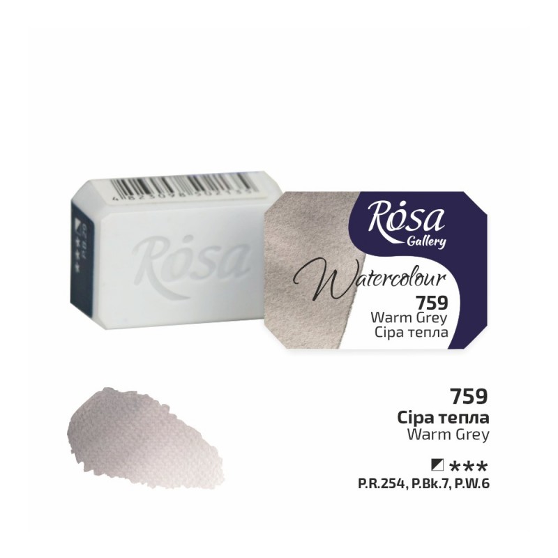 ROSA WATERCOLOR 1/1 759 WARM GREY
