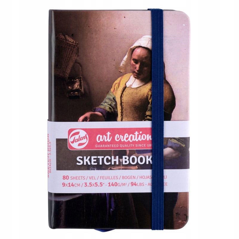 ROYAL TALENS ART CREATION SZKICOWNIK MILKMAID 9X14 CM, 140G, 80 ARK.