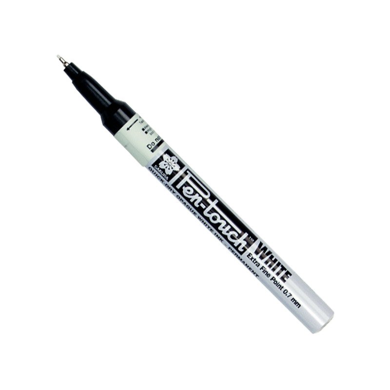 SAKURA PEN -TOUCH 0.7 MM WHITE - marker permanentny