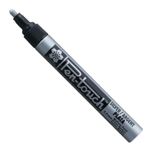 SAKURA PEN -TOUCH 2.0 MM SILVER - marker permanentny