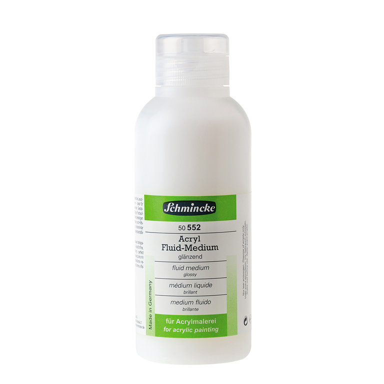 SCHMINCKE ACRYL FLUID-MEDIUM GLANZ 250 ML - medium błyszczące do farb akrylowych