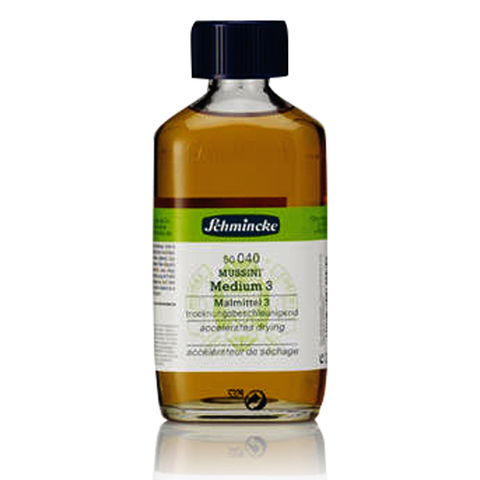 Schmincke MUSSINI MEDIUM 3 200 ML - przyspiesza schnięcie