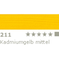 SCHMINCKE PRIMACRYL 35ML 211 - CADMIUM YELLOW MEDIUM - farba akrylowa