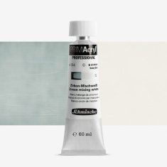 SCHMINCKE PRIMACRYL 60 ml 104 - ZIRCON MIXING WHITE - farba akrylowa