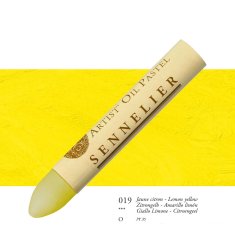 Sennelier pastela olejna 019 lemon yellow
