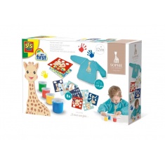 SES Zestaw do malowania palcami - Żyrafka Sophie