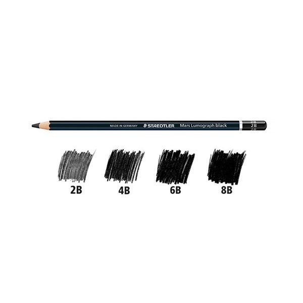 STAEDTLER OŁÓWEK CZARNY MARS LUMOGRAPH BLACK 7B