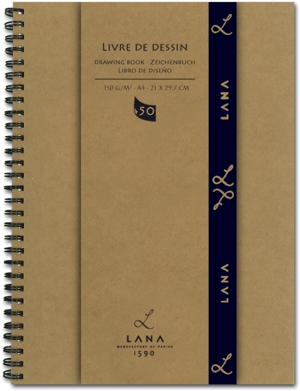 SZKICOWNIK ARTYSTYCZNY LANA LIVRE A3 150G 50 ARK.