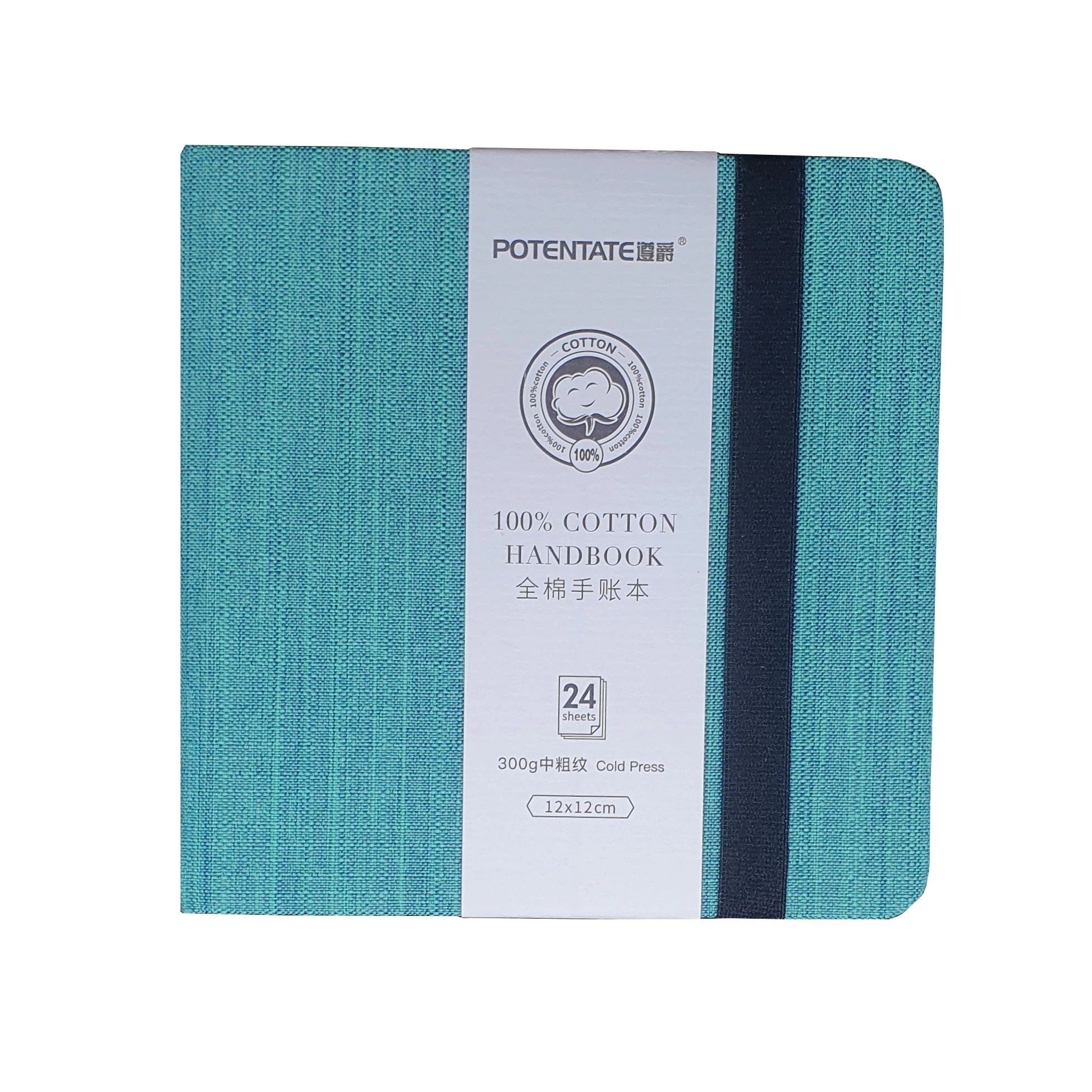 SZKICOWNIK DO AKWARELI COLD PRESS 100% BAWEŁNA 120X120 MM 24 ARK