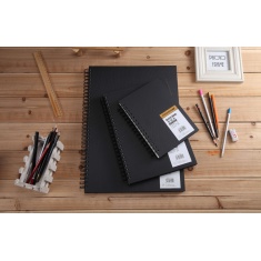 Szkicownik na spirali twarda oprawa A3 100gsm, 80k POTENTATE