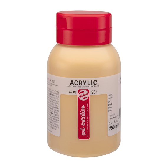 TALENS ART CREATION 750ML 801 - GOLD - farba akrylowa