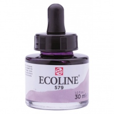 TALENS ECOLINE 30 ml 579 - PASTEL VIOLET - koncentrat farby wodnej w pojemniku z pipetą