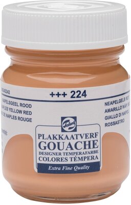 TALENS GWASZ SŁOIK 50ML 224 NAPLES YELLOW RED