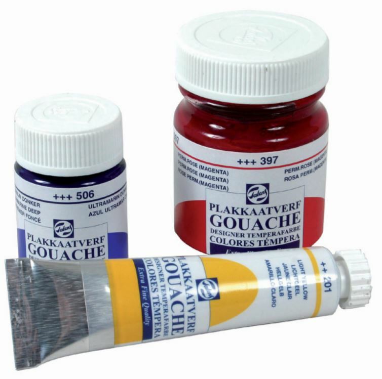 TALENS GWASZ SŁOIK 50ML 224 NAPLES YELLOW RED