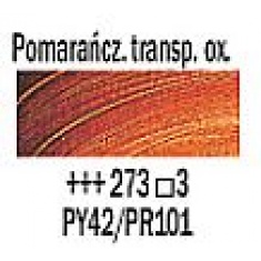 TALENS REMBRANDT 40ML 273 - TRANSPARENT OXIDE ORANGE - farba olejna