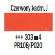 TALENS REMBRANDT 40ML 303 - CADMIUM RED LIGHT - farba olejna