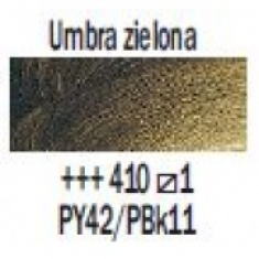 TALENS REMBRANDT 40ML 410 - GREENISH UMBER - farba olejna