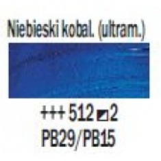 TALENS REMBRANDT 40ML 512 - COBALT BLUE ULTRAMARINE - farba olejna