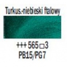 TALENS REMBRANDT 40ML 565 - PHTHALO TURQUIOSE BLUE - farba olejna