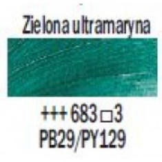 TALENS REMBRANDT 40ML 683 - UTRAMARINE GREEN - farba olejna