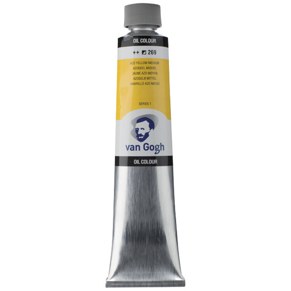 TALENS VAN GOGH 200ML 269 - AZO YELLOW MEDIUM - farba olejna