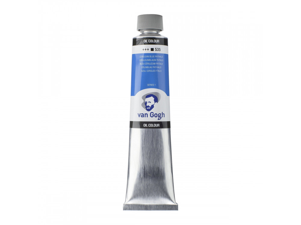 TALENS VAN GOGH 200ML 535 - CERULEAN BLUE PHTHALO - farba olejna