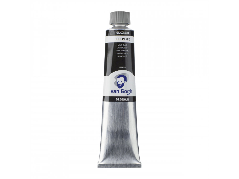 TALENS VAN GOGH 200ML 702 - LAMP BLACK - farba olejna