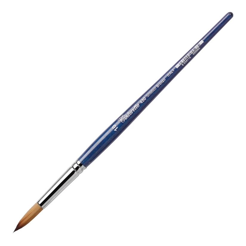 Tintoretto Pędzel Syntetyczny 450 Krótkie Włosie nr.10