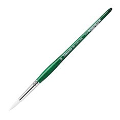 TINTORETTO PĘDZEL SYNTETYCZNY DO FARB AKRYLOWYCH I AKWARELOWYCH 206 PERLA ROUND NR 10