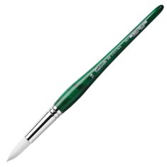 TINTORETTO PĘDZEL SYNTETYCZNY DO FARB AKRYLOWYCH I AKWARELOWYCH 206 PERLA ROUND NR 18