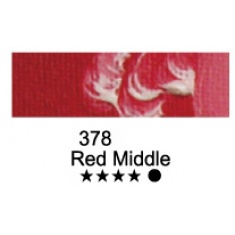 Tuba 50ml farby olejnej Marie's 378 RED MIDDLE