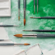 Pędzle Winsor&Newton imitacja sobola